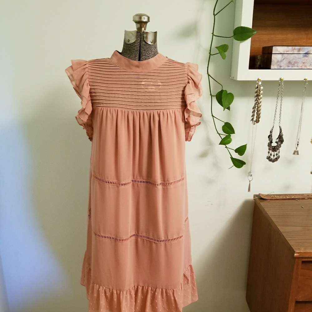 Who What Wear Pink Dress